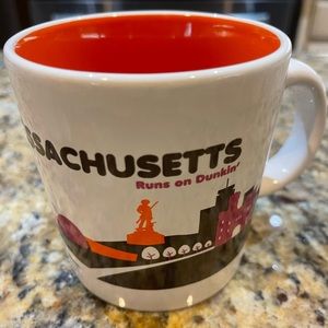 Dunkin Donuts Massachusetts Coffee Mug Cup 2012